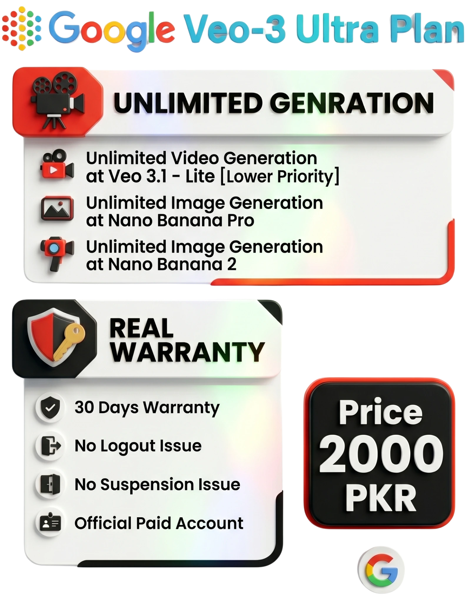 Google Veo-3 Ultra Plan